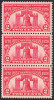 !a! USA Sc# 0627 MNH Vert.STRIP(3) (a1) - Liberty Bell - Unused Stamps