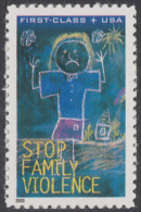 !a! USA Sc# B3 MNH SINGLE - Stop Family Violence - Unused Stamps