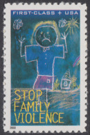 !a! USA Sc# B3 MNH SINGLE - Stop Family Violence - Ungebraucht