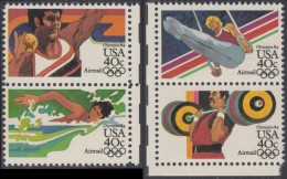 !a! USA Sc# C105-C108 MNH SET Of 4 SINGLES (a01) - Summer Olympics - 3b. 1961-... Neufs