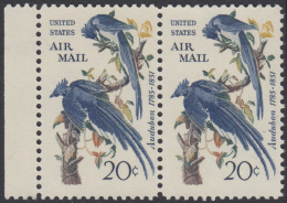 !a! USA Sc# C071 MNH Horiz.PAIR W/ Left Margin - Columbia Jays - 3b. 1961-... Ungebraucht