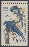 !a! USA Sc# C071 MNH SINGLE W/ Top Margin (Gum Slightly Damaged) - Columbia Jays - 3b. 1961-... Ongebruikt