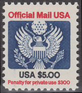 !a! USA Sc# O133 MNH SINGLE - Great Seal - Oficial