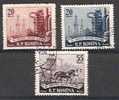 ROMANIA - 1957 Oil Industry. Scott 1184-6. Used - Used Stamps