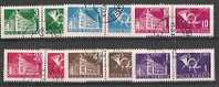 ROMANIA - 1970 Postage Dues. Scott J127-32. Used - Used Stamps