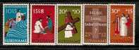 Suriname 1973 Christianity, Easter, Jesus's Life And Death 5v # 1499 - Suriname ... - 1975