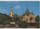 Rangoon - Burma - West Gate View Of Shwedagon - Myanmar (Birma)