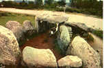 CARTE POSTALE DE CARNAC - INTERIEUR DU DOLMEN DE KERMARIO - Dolmen & Menhire