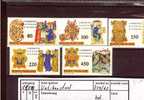 Vatikanstaat Mi. N° 759/63 ** Kpl. 1500. Geburtstag Des Hl. Benedikt Von Nursia - Unused Stamps