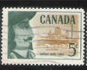Canada 1958 Champlain Founding Of Quebec 350th Anniversary Used - Usati