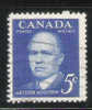 Canada 1961 Arthur Meighen Prime Minister Of Canada Used - Gebruikt