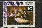 PAINTERS - REMBRANDT "ANATOMY LESSON" - 50th ANNIV Of LEGAL MEDICINE TEACHING In COSTA RICA Yvert # A759 - VF USED - Physics