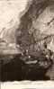 Grottes De Betharram Animée Avec Barque Belle Carte Des Années 1900(dentelée Sur Un Coté,carnet) - Lestelle-Bétharram