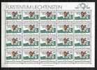 Liechtenstein** Feuille -  N° 945 - 500eme An. Des Relations Postales - Blocks & Kleinbögen