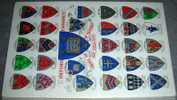 United Kingdome,Oxford,University,Arms Of Oxford Colleges,Heraldic,vintage Postcard - Autres & Non Classés