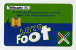 {48946} Télécarte " Française Des Jeux , Loto Foot " (a) 50 U. - Juegos