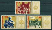 3399 Bulgaria 1985 Anti Fascism Nazi Germany  ** MNH /LABEL - SOVIET UNION ORDER /40. Jahrestag Des Sieges - Monnaies