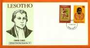 LESOTHO 1978 FDC Small Pox Nr.17 254-255 - Lesotho (1966-...)