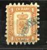 Finnland Mi. N° 10 B Oder 10 C Gestempelt 1874. Freimarken: Wappen Michelwert  1500 Bis 2500  €uro - Oblitérés