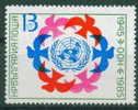 + 3412 Bulgaria 1985 Admission To UNO UN 40 Anniv  ** MNH / BIRD DOVE /40 Jahre Vereinte Nationen (UNO) - Pigeons & Columbiformes