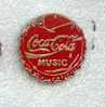 Pin's Coca Cola Music - Coca-Cola