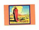 Cpm Reproduction Etiquette De Fruit Indien Mojave - Indianer