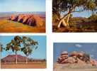 1 + 3 Carte De Territoire Du Nord / 4 Northern Territory Postcard - Other & Unclassified