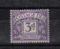 PA108A - GRAN BRETAGNA 1924 , Segnatasse  3 D. N. 12  * - Strafportzegels