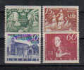 PA221 - SVEZIA 1938, Serie 249/253 Priva Del N. 251  *** - Unused Stamps