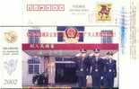 China,postal Stationery ,policemen - Polizei - Gendarmerie