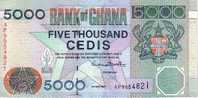 GHANA   5 000 Cedis   Daté Du 02-05-1998   Pick 34     ***** BILLET  NEUF ***** - Ghana