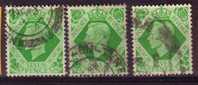 Yvert 218 (3 Ex)   (1937-47) - Used Stamps