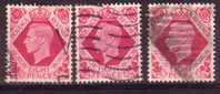 Yvert 219 (3 Ex)   (1937-47) - Used Stamps