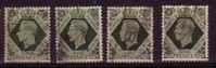 Yvert 220 (4 Ex)   (1937-47) - Used Stamps