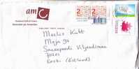 GOOD Postal Cover NETHERLANDS To ESTONIA 2007 - Good Stamped - Covers & Documents