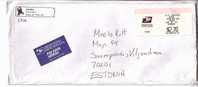 GOOD Postal Cover USA ( Spokane ) To ESTONIA 2007 - Postage Paid 2,70$ - Cartas & Documentos