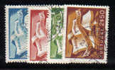 PB10 - PORTOGALLO 1954, Serie N. 807/810 - Used Stamps