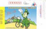 China, Postal Stationery, Cycling, Bicycle, Postman Bike - Vélo