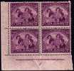 New Zealand Royal Family King Edward 2d Peace Stamp Block - Other & Unclassified