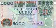 GHANA   5 000 Cedis  Daté Du 04-08-2006   Pick 34     ***** BILLET  NEUF ***** - Ghana