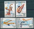 3421 Bulgaria 1985 High Diving Plongeon Kunst- Und Turmspringen - European Swimming Championships   ** MNH - Duiken