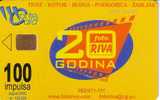 FOTO RIVA ... Montenegro Old And Rare Chip Card * Tivat Kotor Budva Podgorica Zabljak - Autres - Europe