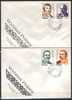 POLONIA - POLAND - POLOGNE - 1983 - PERSONNAGES CELEBRES - YT 2669/2674 FDC - FDC