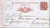 NULVI - Anno 1891 - Stamped Stationery