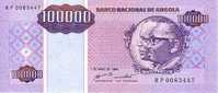 ANGOLA  100 000 Kwanzas Reaj. Daté Du 01-05-1995  Pick 139   ****BILLET  NEUF**** - Angola