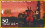 Porto 2001 - European Capital Of Culture - Portugal - Music Phonecard Credifone - Musique