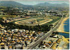 Carte Postale 06. Cagnes-sur-Mer  Vue D'avion Sur L'Hippodrome Et Les Plages - Cagnes-sur-Mer