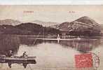 Lourdes - Le Lac - Peche Pecheurs Barque Canne Voilier - Fishing