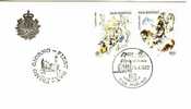 SAN MARINO FDC 1982 E U R O P A.  AVVENIMENTI STORICI - 1982