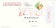 Beijing 2008 Olympic Games´ Postmark,mascots Of The Games Of The XXIX Olympiad--sailing - Sommer 2008: Peking